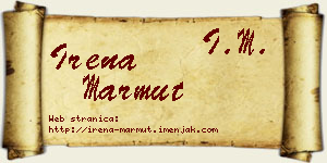Irena Marmut vizit kartica